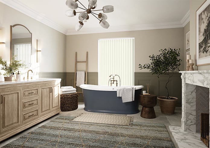 Treviso (Blackout), Eggshell - Vertical Blind - Image 6